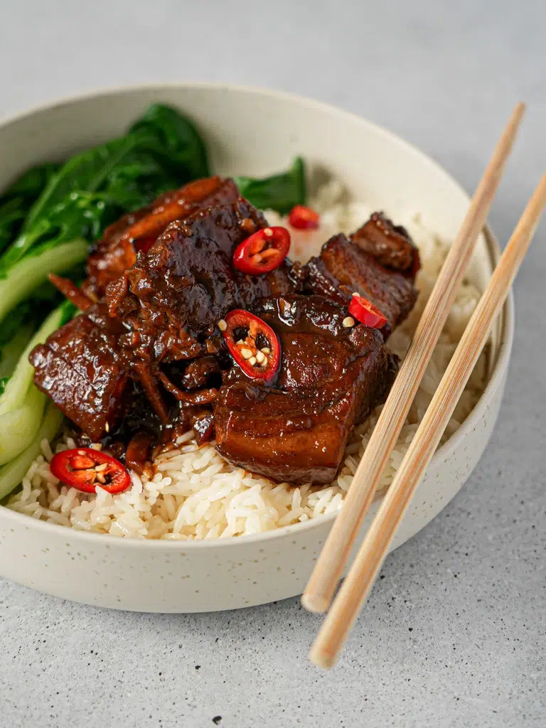 Slow-cooked Sticky Pork Belly