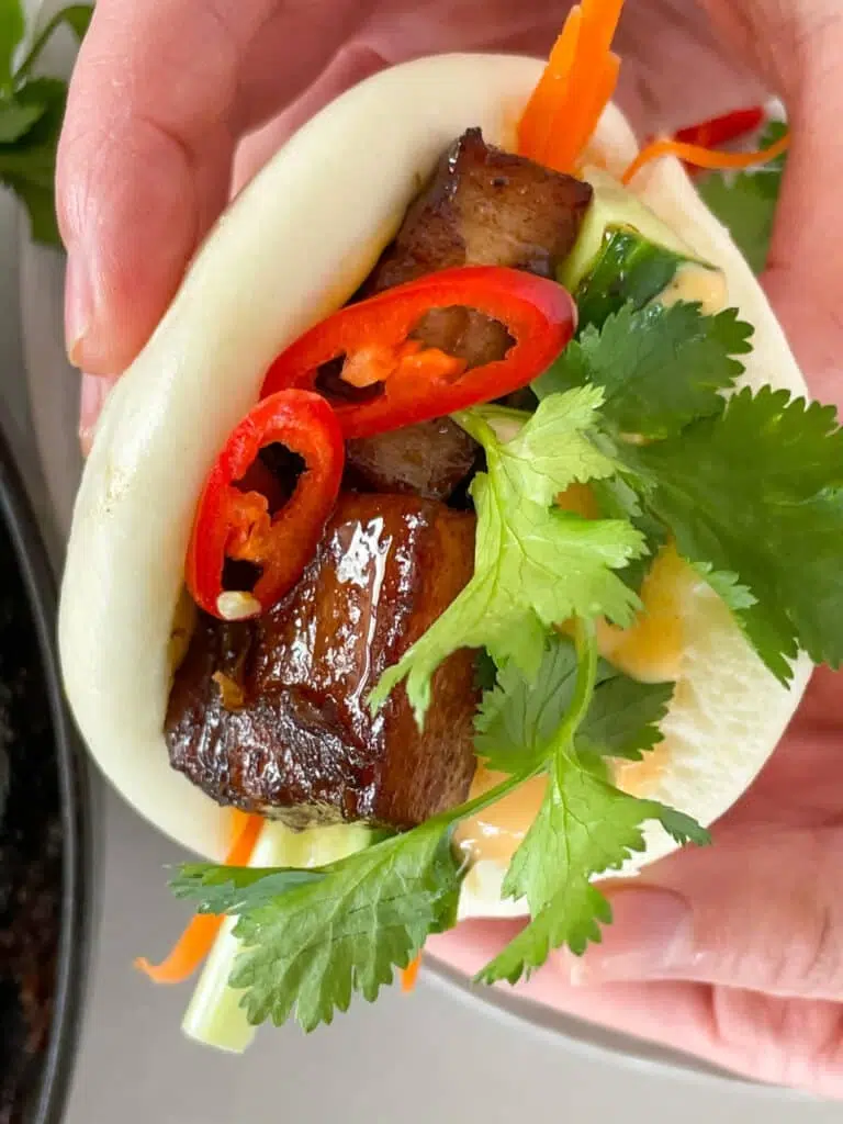 Sticky Pork Bao Recipe
