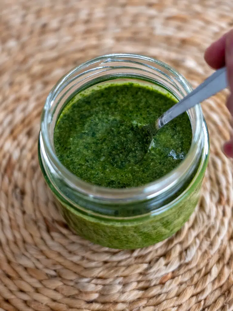 Homemade Basil Pesto
