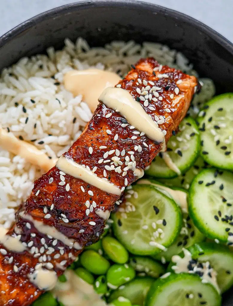 Honey Soy Glazed Salmon