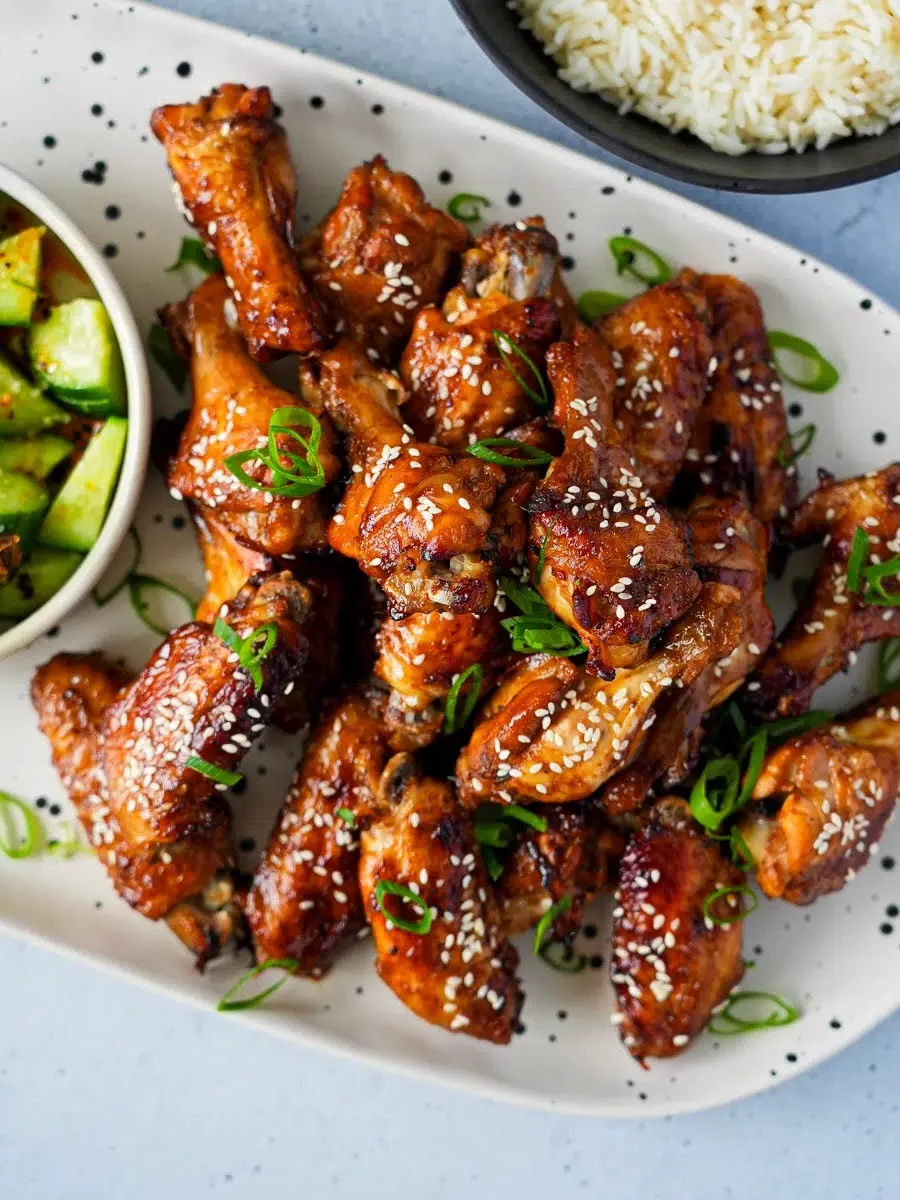 Sticky Soy Chicken Wings