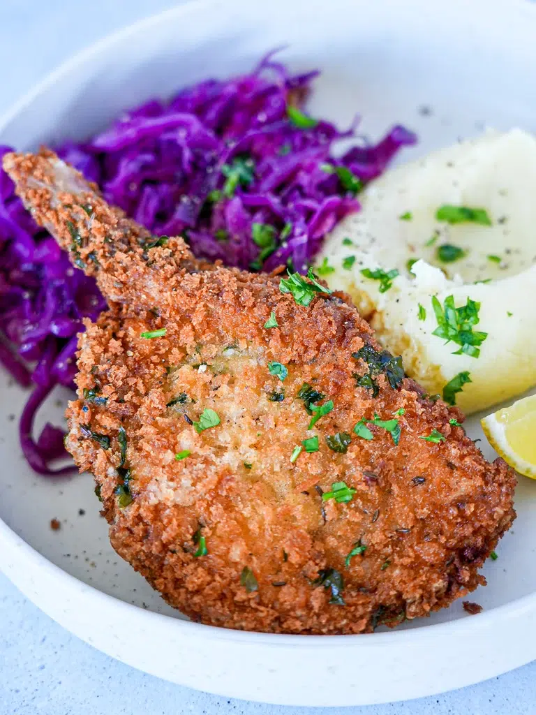Golden Crumbed Pork Cutlet