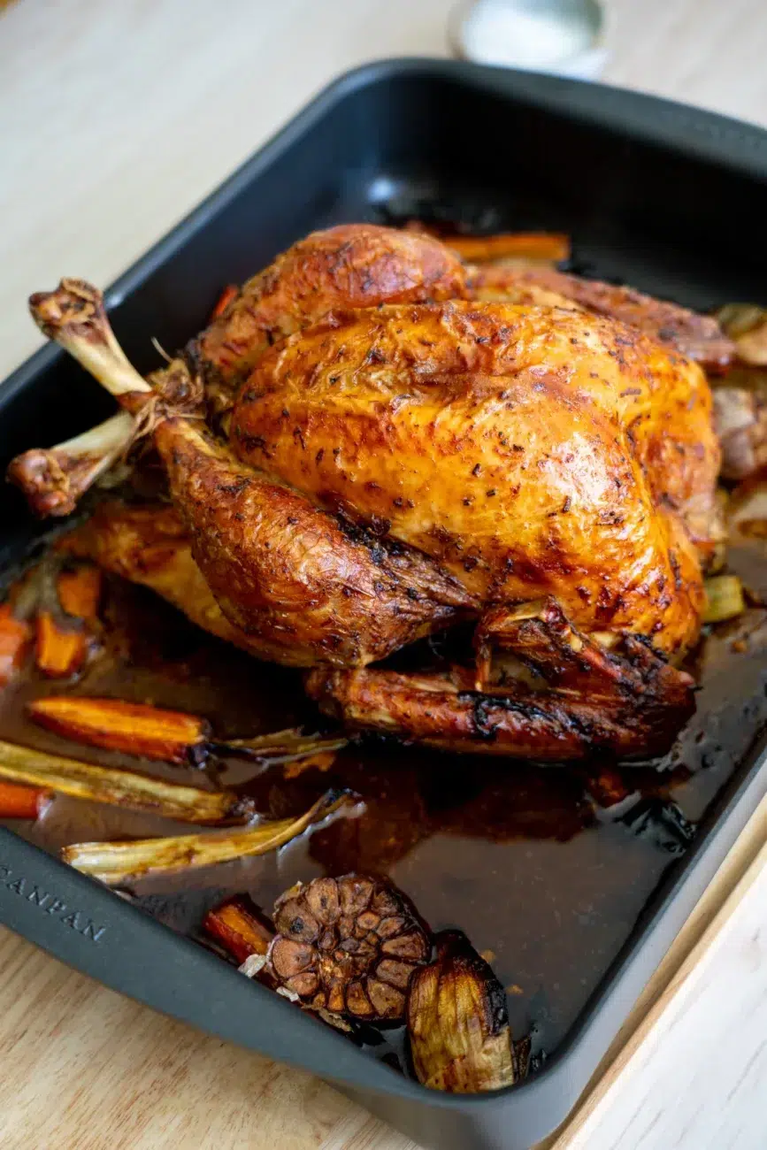 Roasted Turkey Fresh out of the Oven