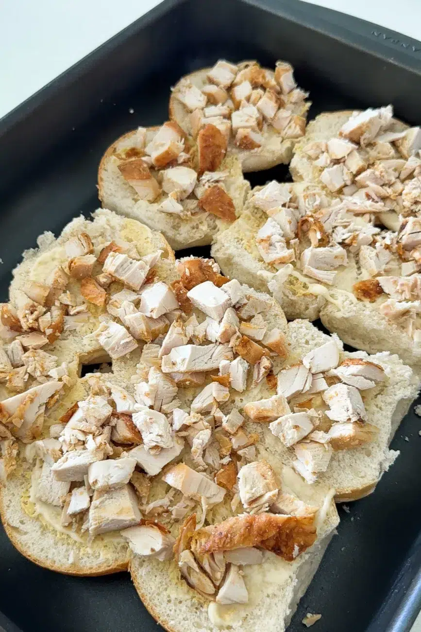 Turkey being added to Turkey Sliders