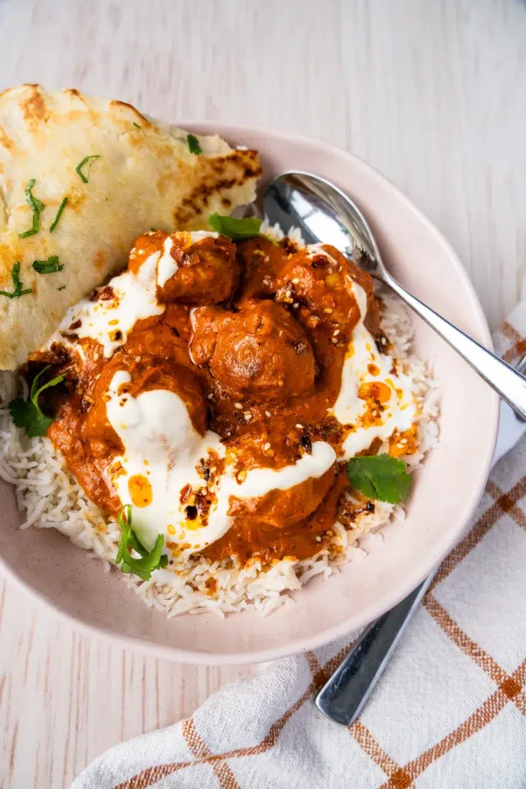 Butter Chicken Meatball Recipe
